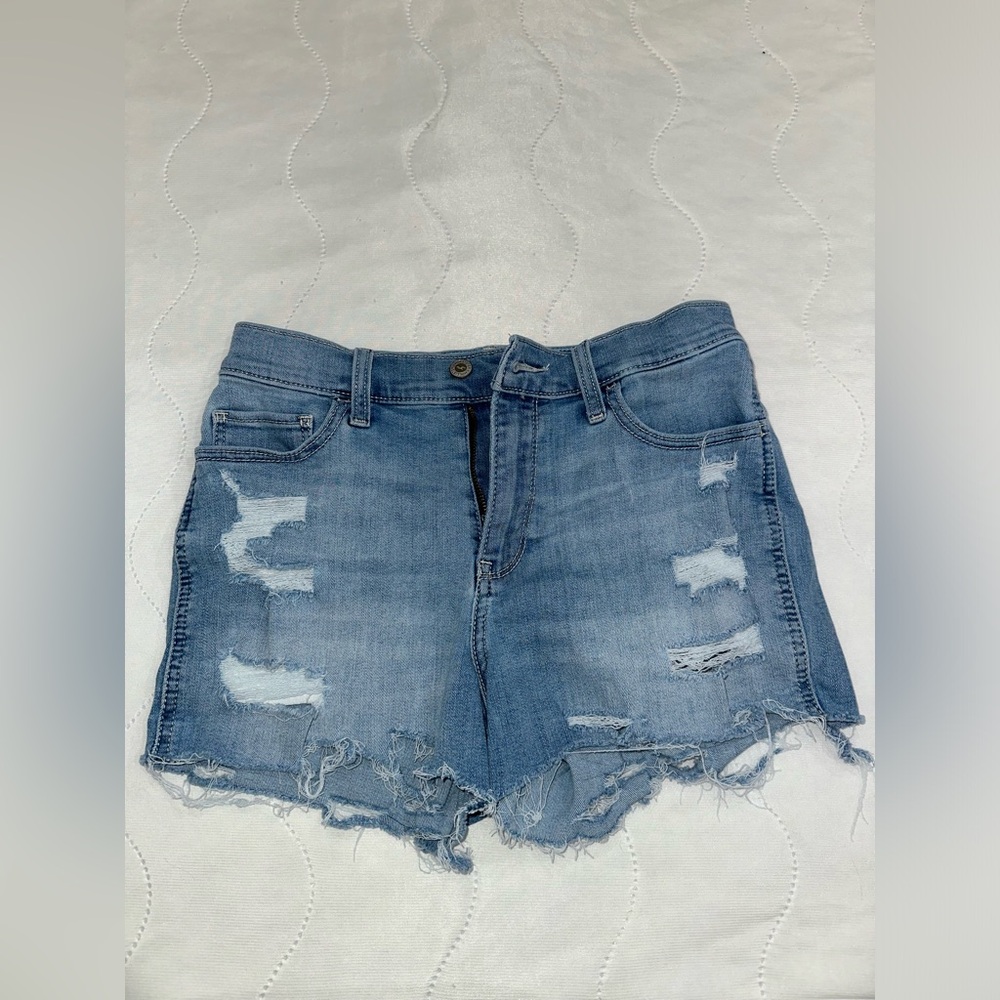 hollister jean shorts